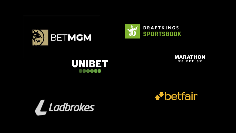 Various bookmaker logos